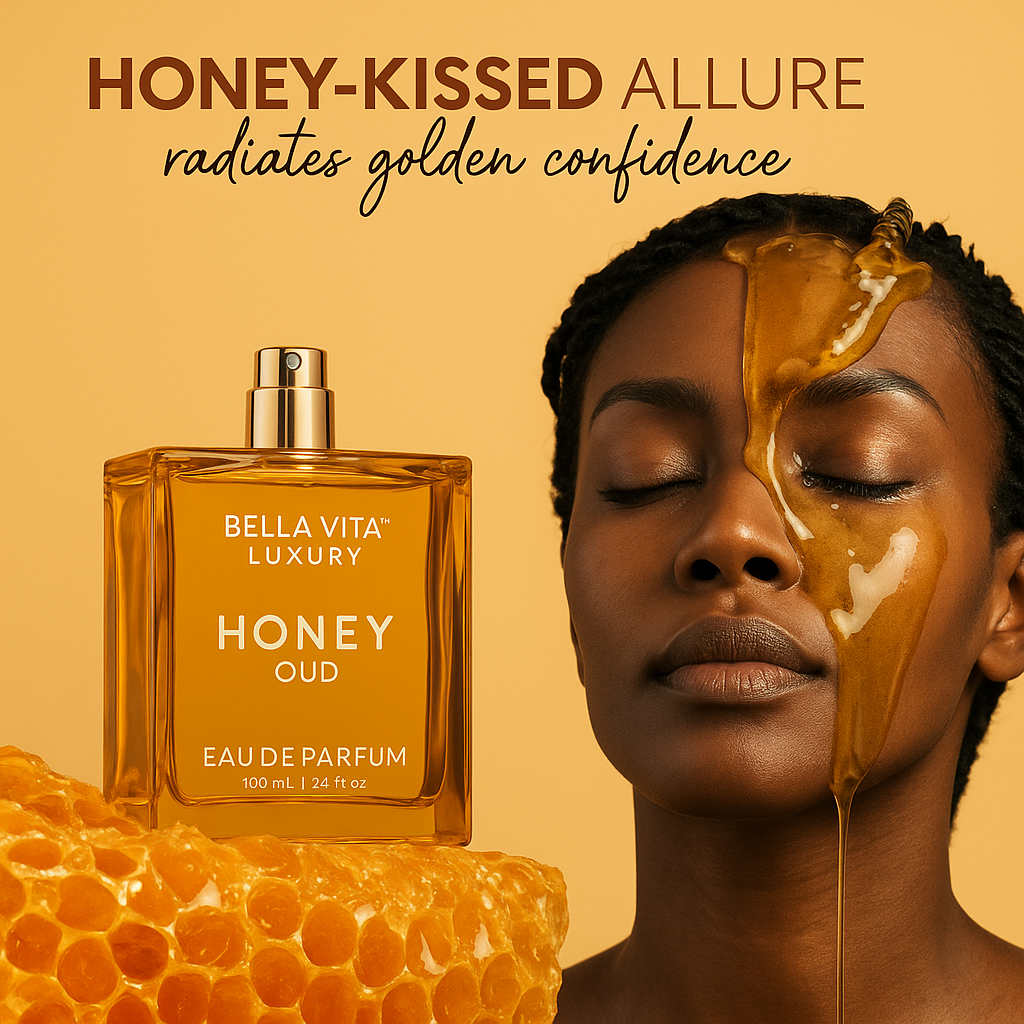 Honey Oud Eau De Parfum Long Lasting Unisex Honey Oud Eau De Parfum 3.4 Oz Floral Spicy with Patchouli Vanilla Cologne Christmas