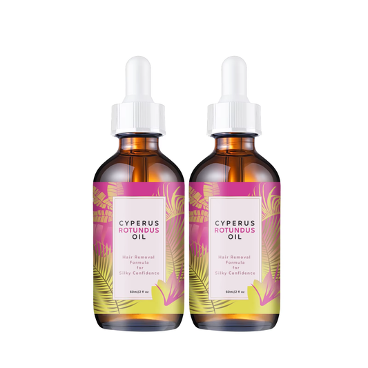Cyperus Rotundus Oil – Natural Hair Growth Reduction Oil for Smooth, Soft Skin 60MI